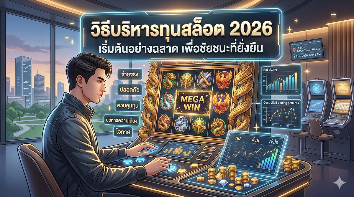 วิธีบริหารทุนสล็อต 2026