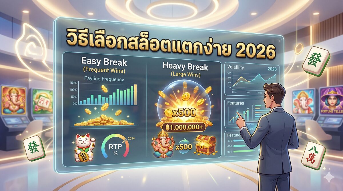 วิธีเลือกสล็อตแตกง่าย 2026