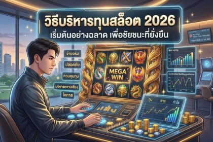วิธีบริหารทุนสล็อต 2026