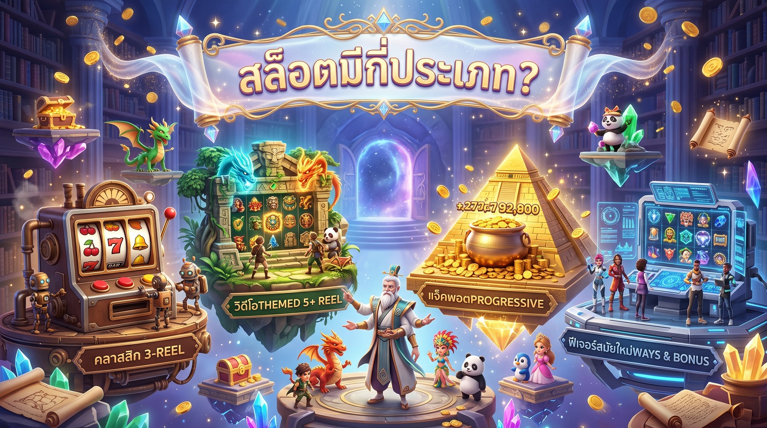 สล็อตมีกี่ประเภท